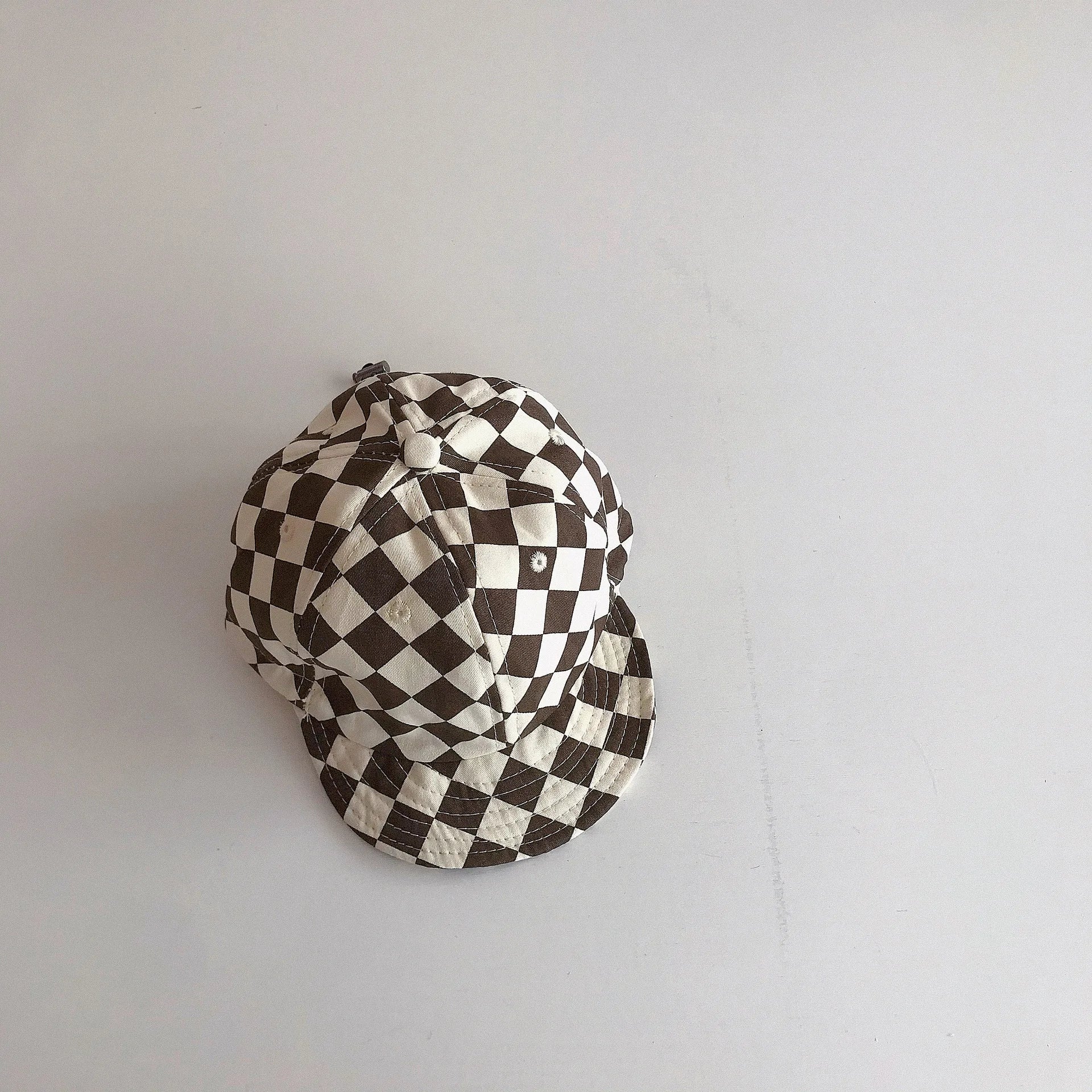 Checkered Soft Cap | Various Colours - Image 5