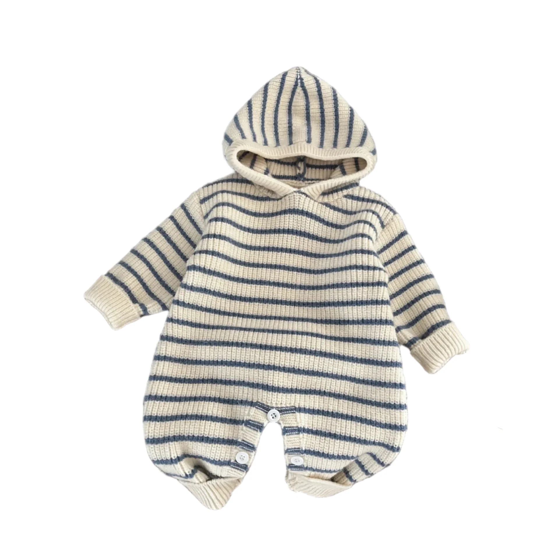 Knit Striped Romper or Jumper - Image 3