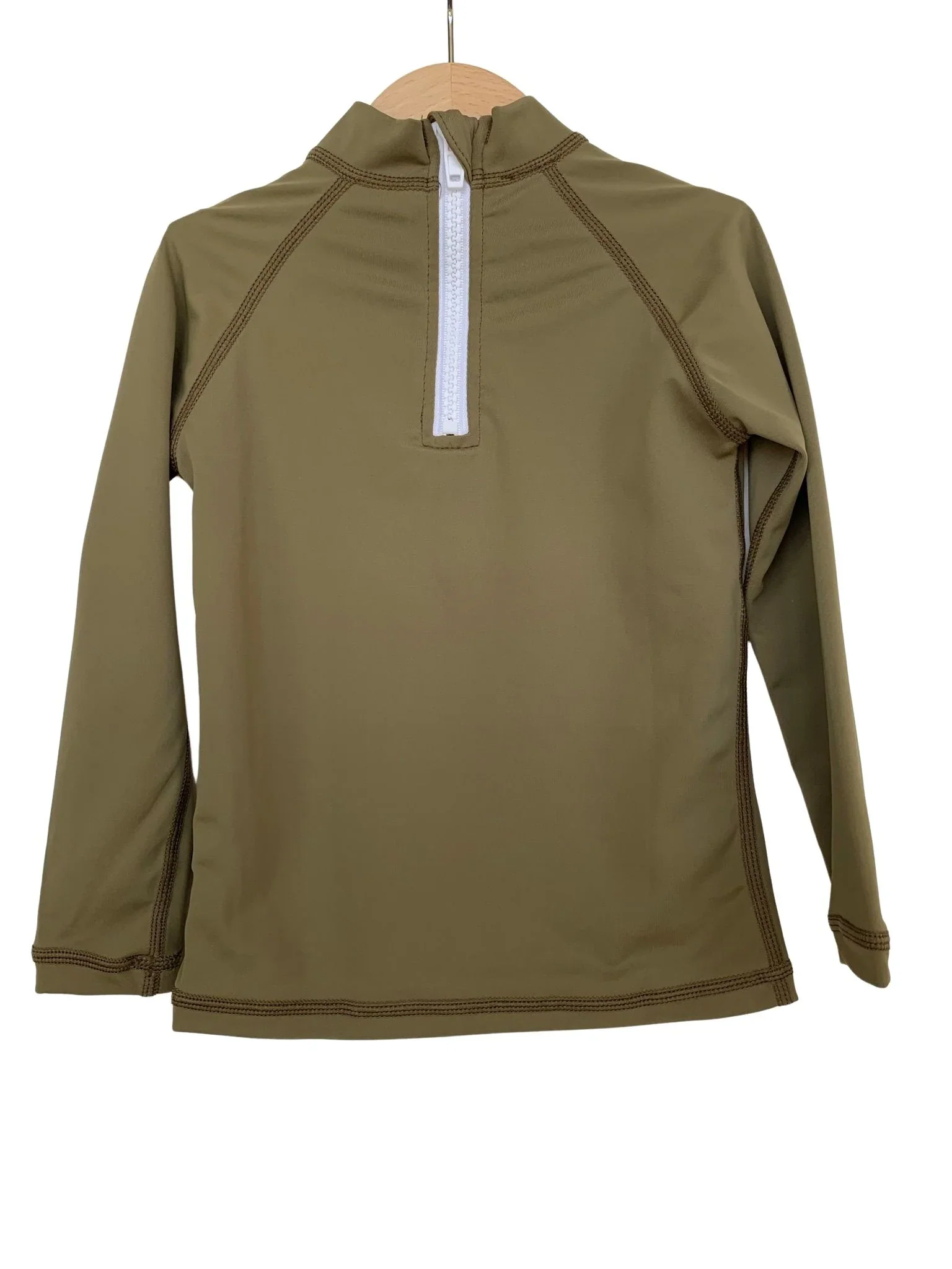 Kicky Swim - Rashguard Top | Khaki Olive - Image 3