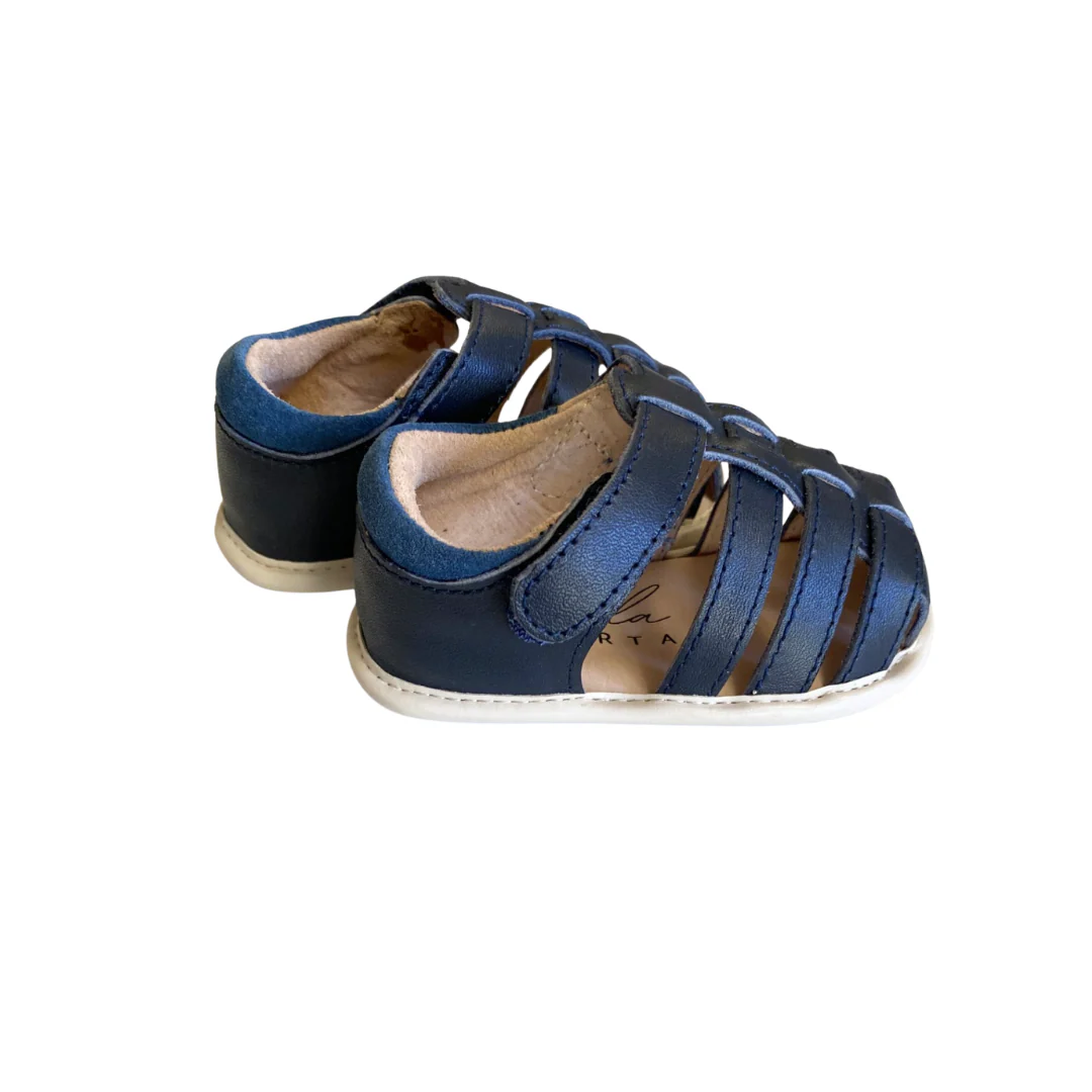Lilla Hjärtat - Navy Summer Sandals *CLEARANCE* - Image 2