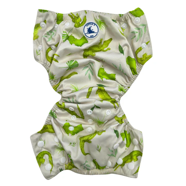 Little E & Co - Reusable Swim Nappy | Crocodiles - Image 2
