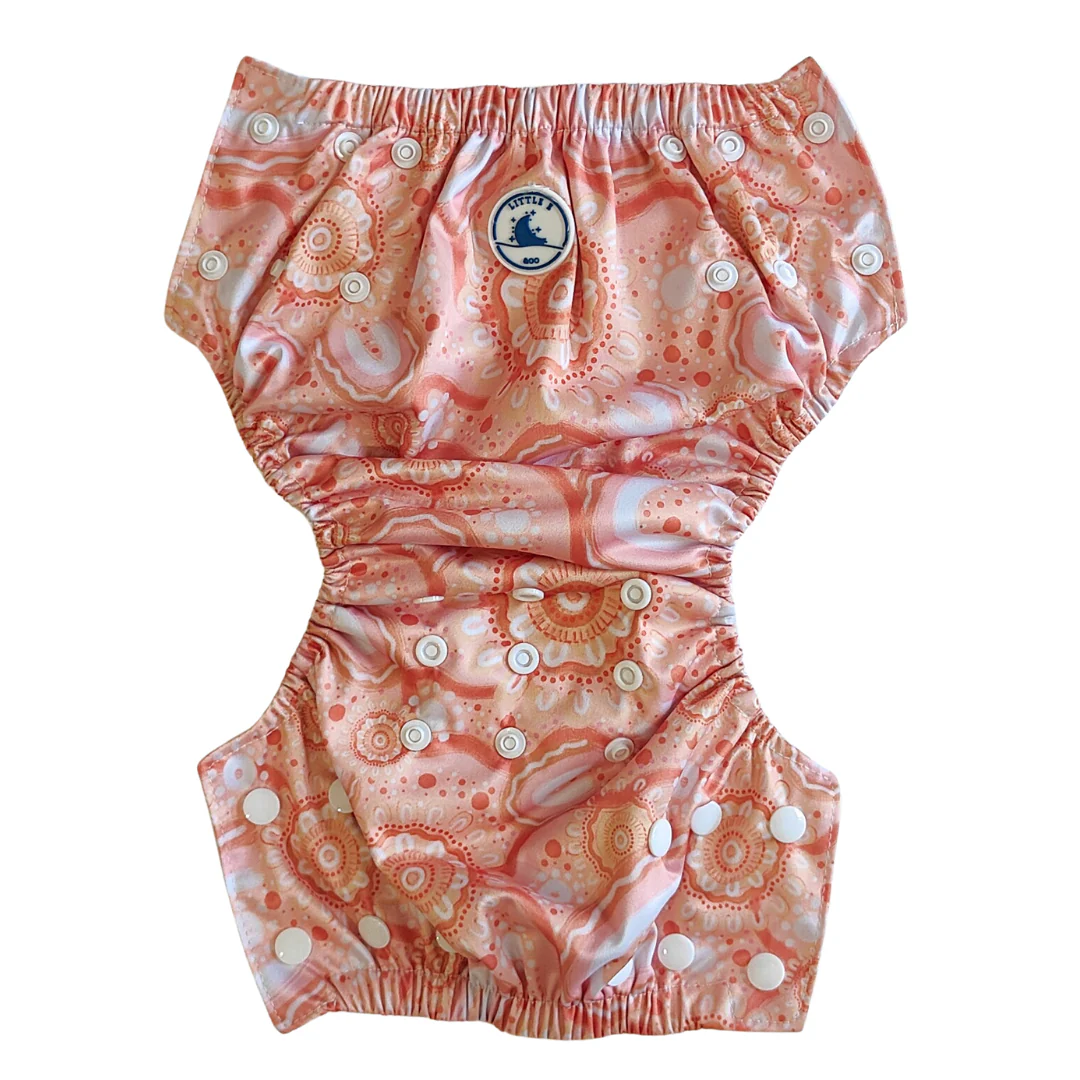 Little E & Co - Reusable Swim Nappy & Mini Wet Bag | Community Connected to Land - Image 4