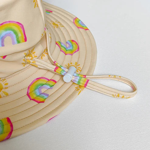 Little E & Co - Reversible Swim Hat | Rainbows - Image 2
