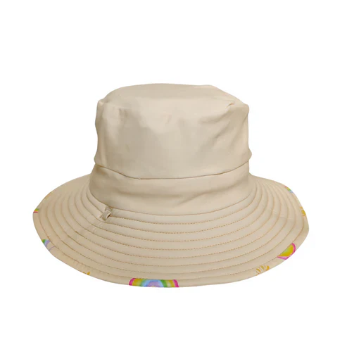 Little E & Co - Reversible Swim Hat | Rainbows - Image 3