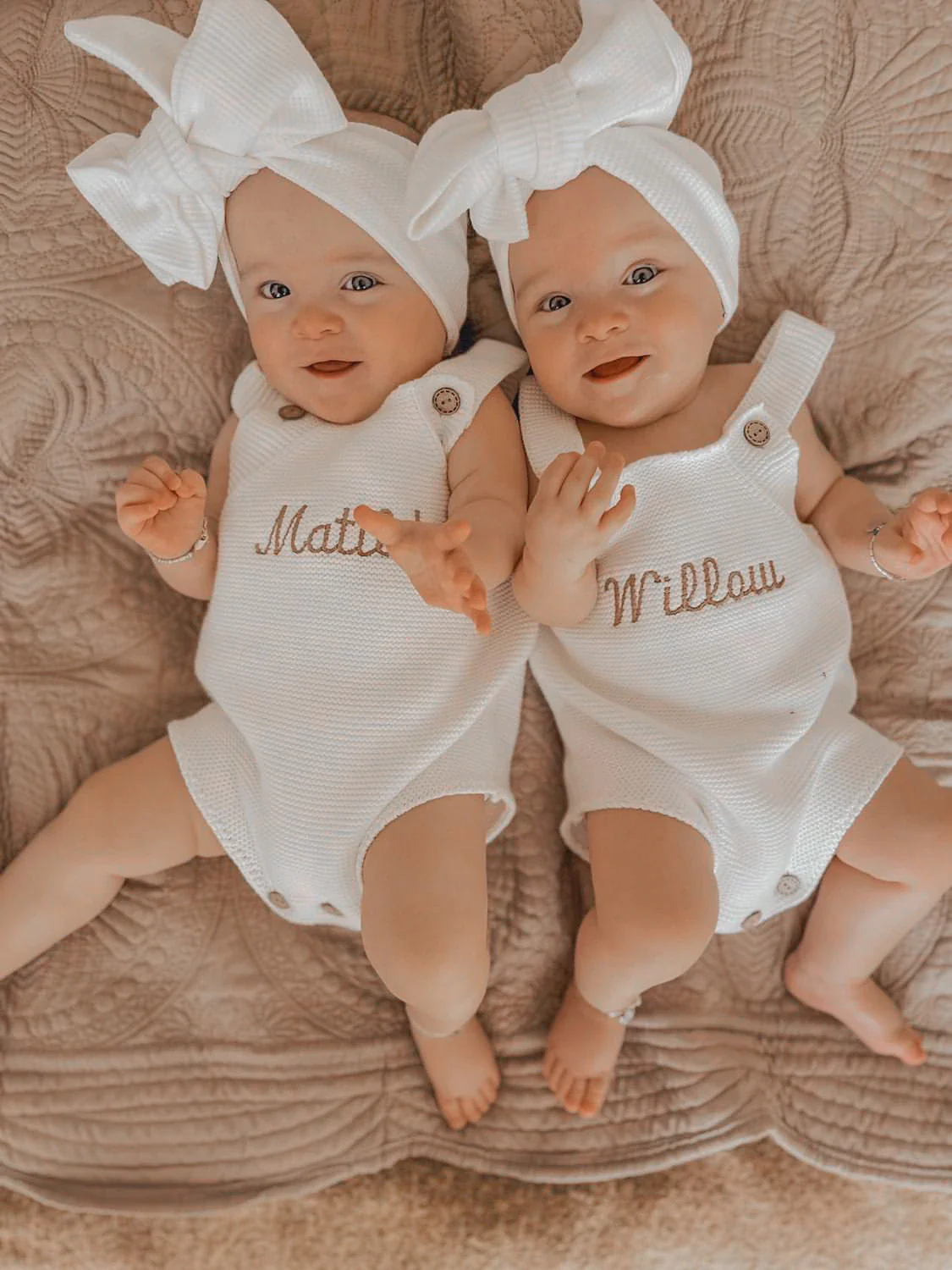 Little Zemi - Personalised Romper | White - Image 7