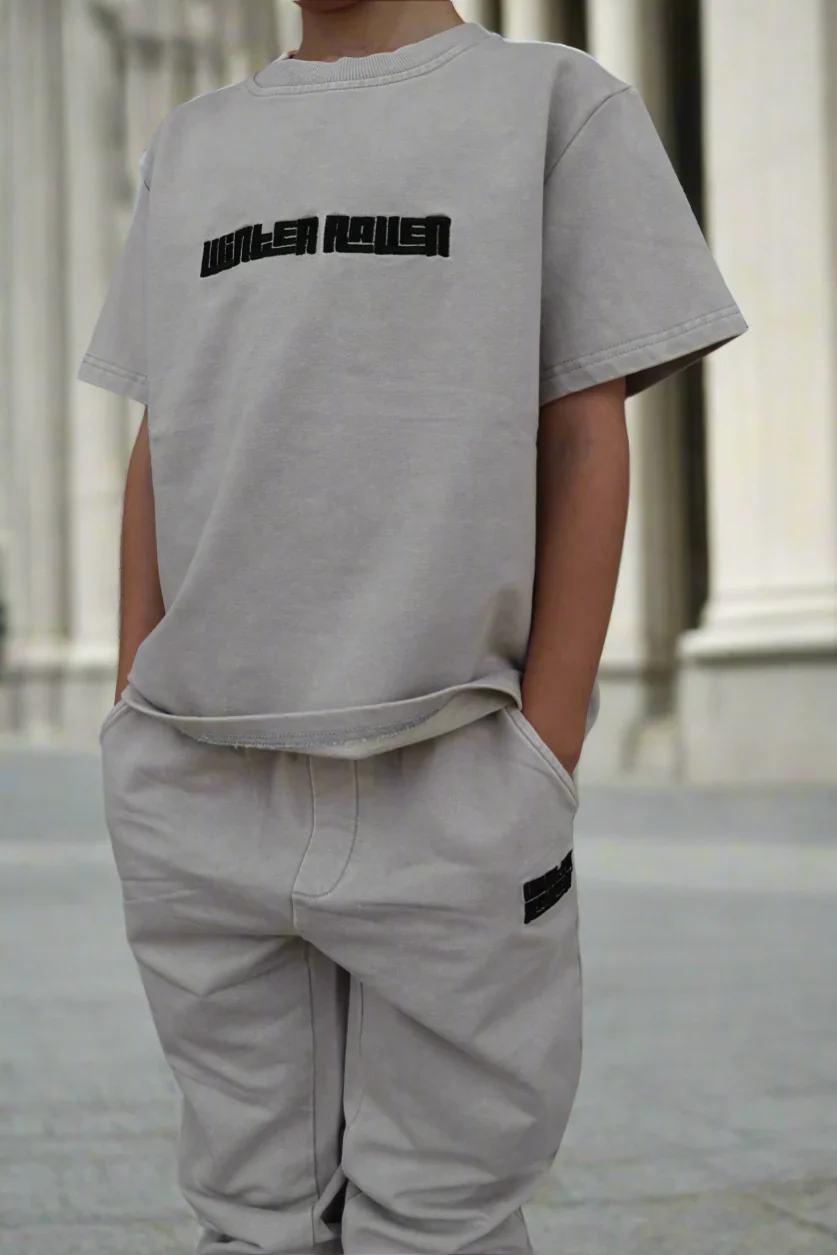 Winter and Raven - Luxe Acid Wash Joggers | Vintage Stone - Image 5