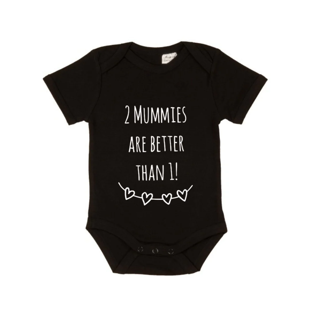 MLW By Design - 2 Mummies Bodysuit | Various Colours - Image 2