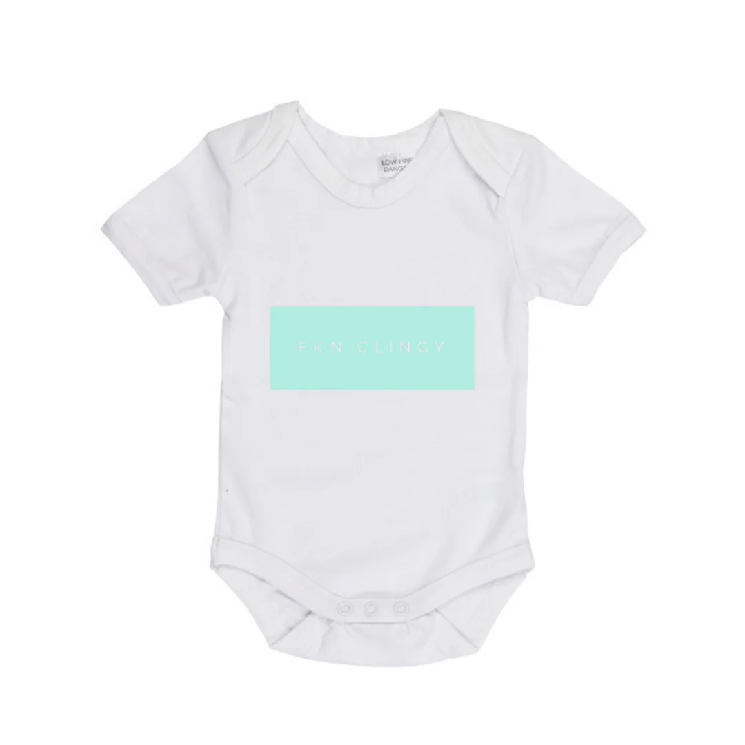 MLW By Design - FKN CLINGY™ Bodysuit | Aqua Print | Various Colours - Image 2