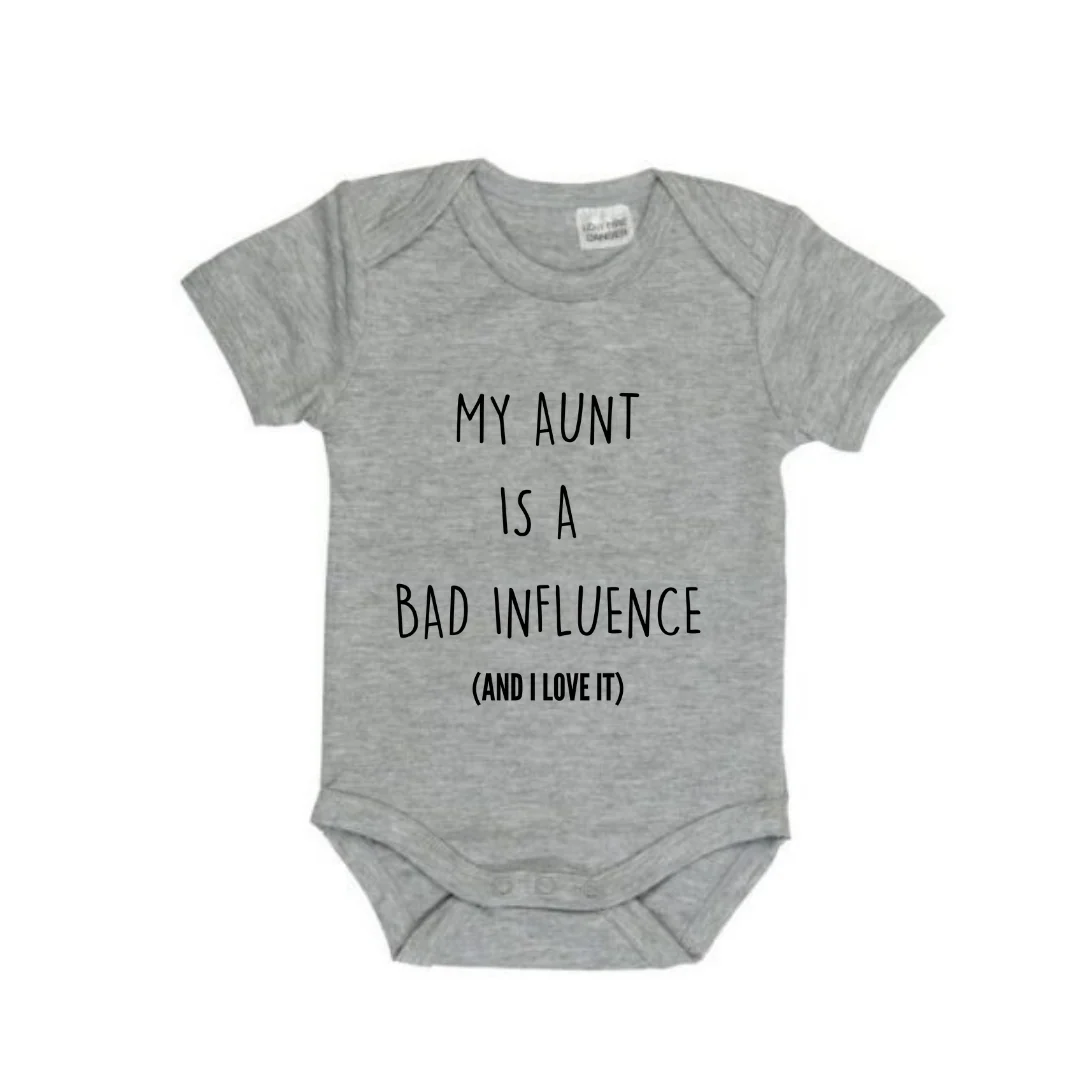 MLW By Design - Aunt Bad Influence Bodysuit | Various Colours - Image 7
