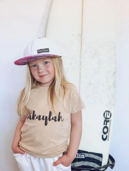 MLW By Design - Stonewash Personalised Tee | Black or Sand - Image 3