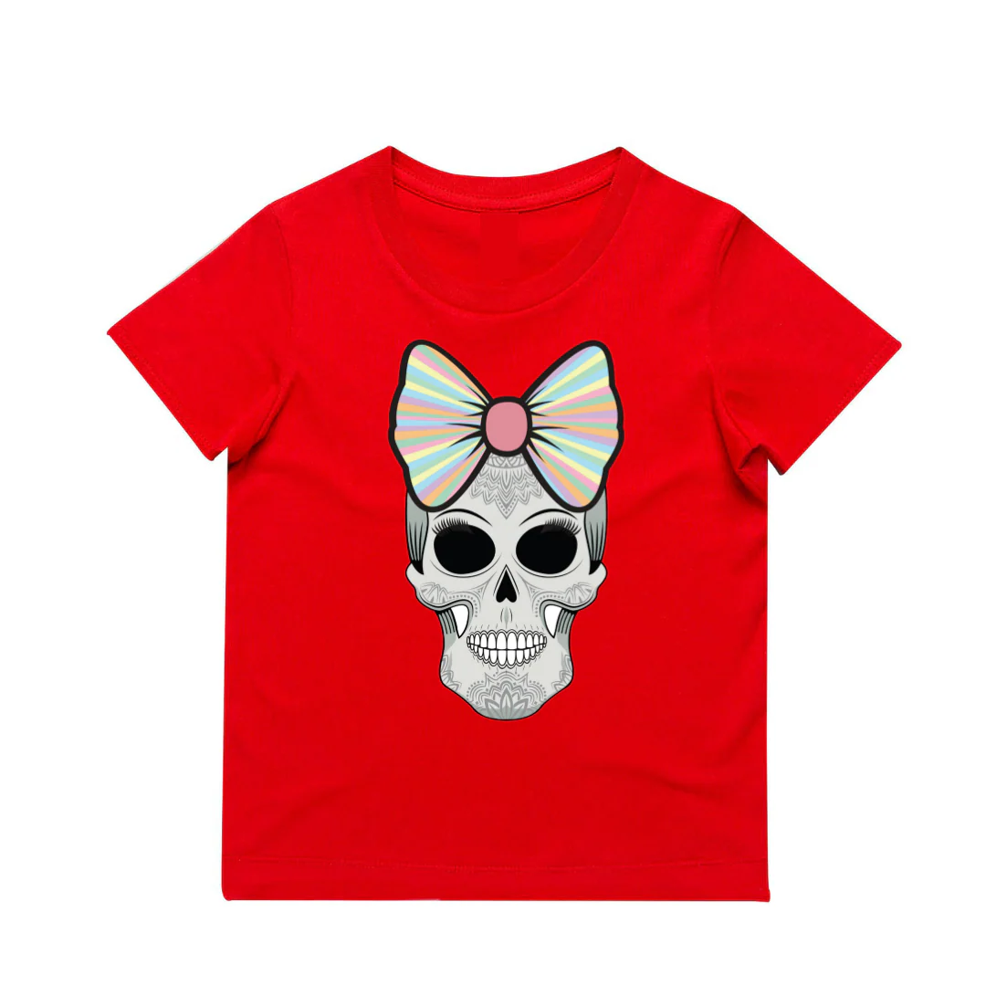 MLW By Design - Candy Skull Tee | Various Colours - Image 3