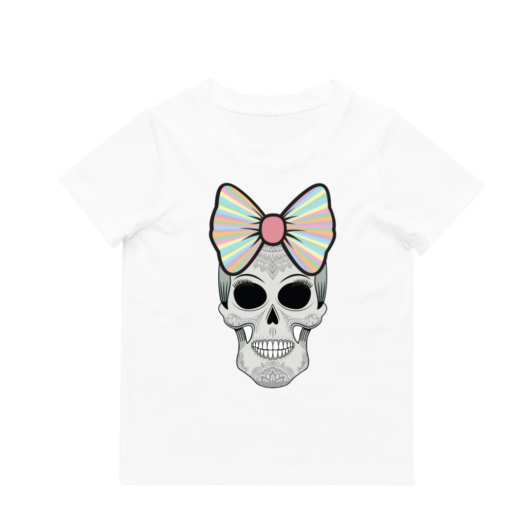 MLW By Design - Candy Skull Tee | Various Colours - Image 5