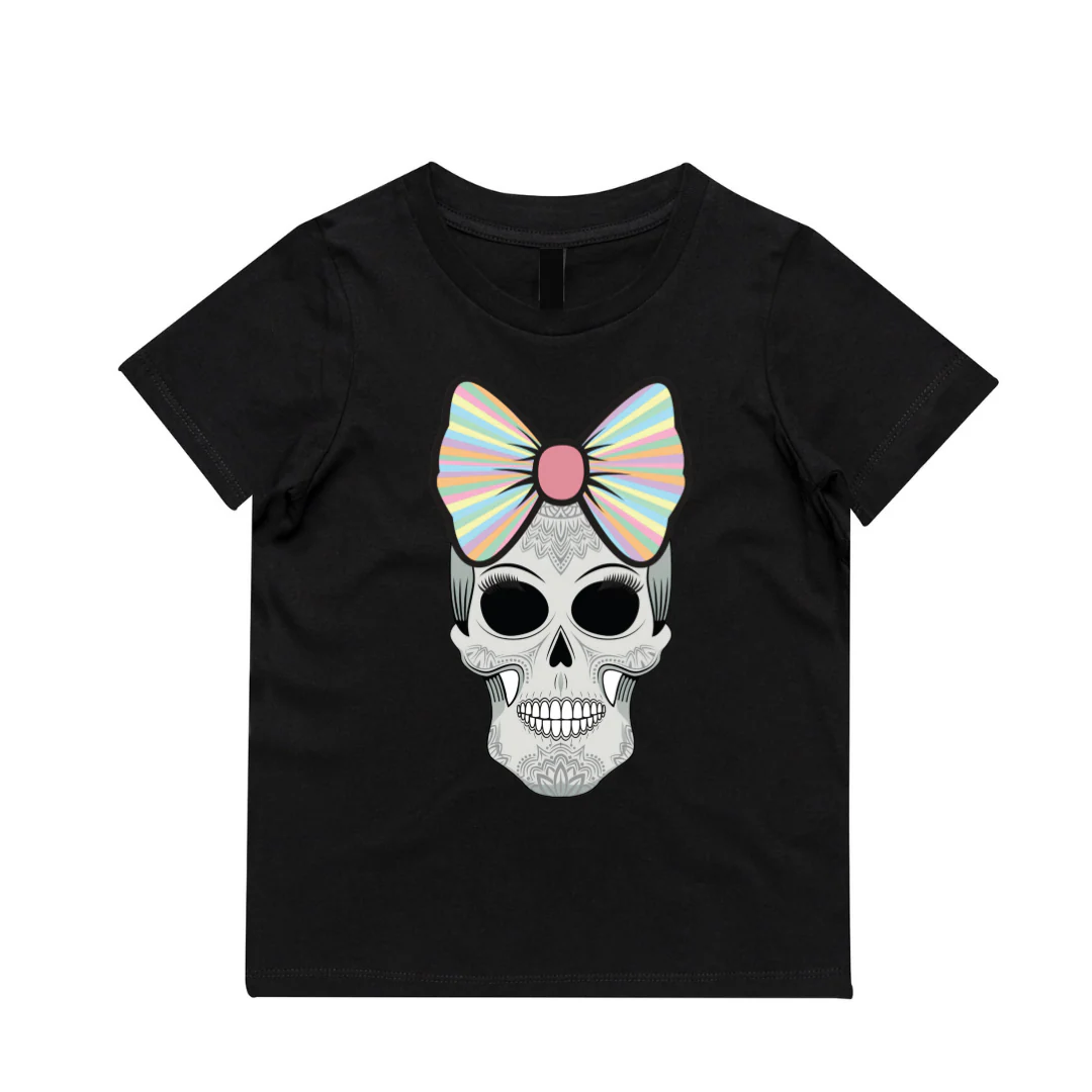 MLW By Design - Candy Skull Tee | Various Colours - Image 7