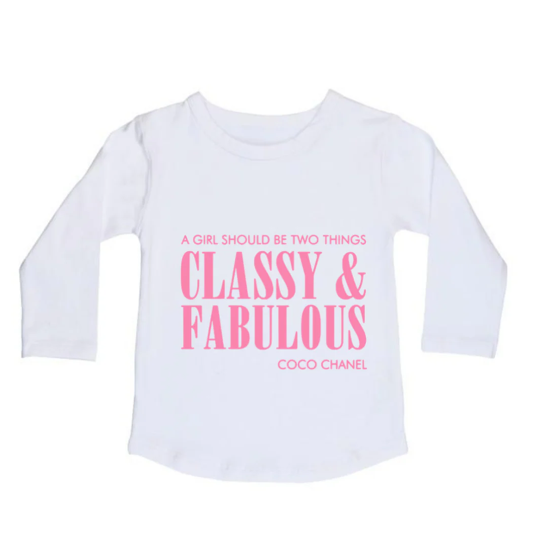 MLW By Design - Classy & Fabulous Tee | White or Black - Image 3