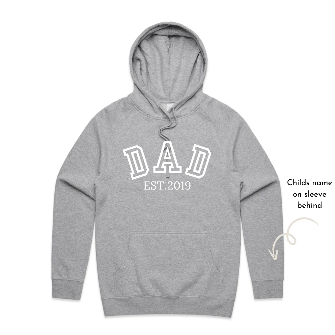 MLW by Design - Dad EST. Hoodie | Various Colours - Image 4