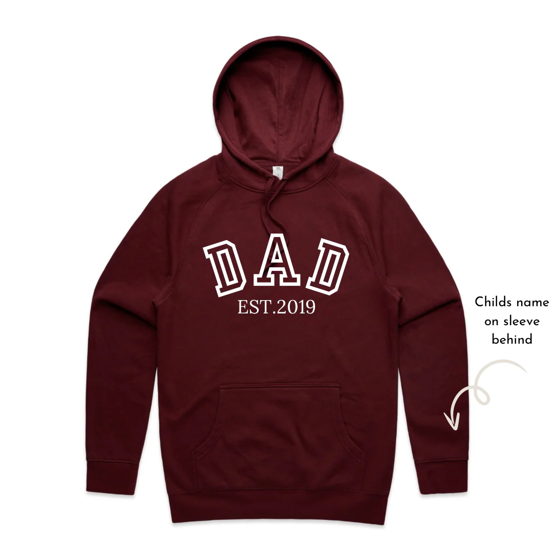 MLW by Design - Dad EST. Hoodie | Various Colours - Image 5