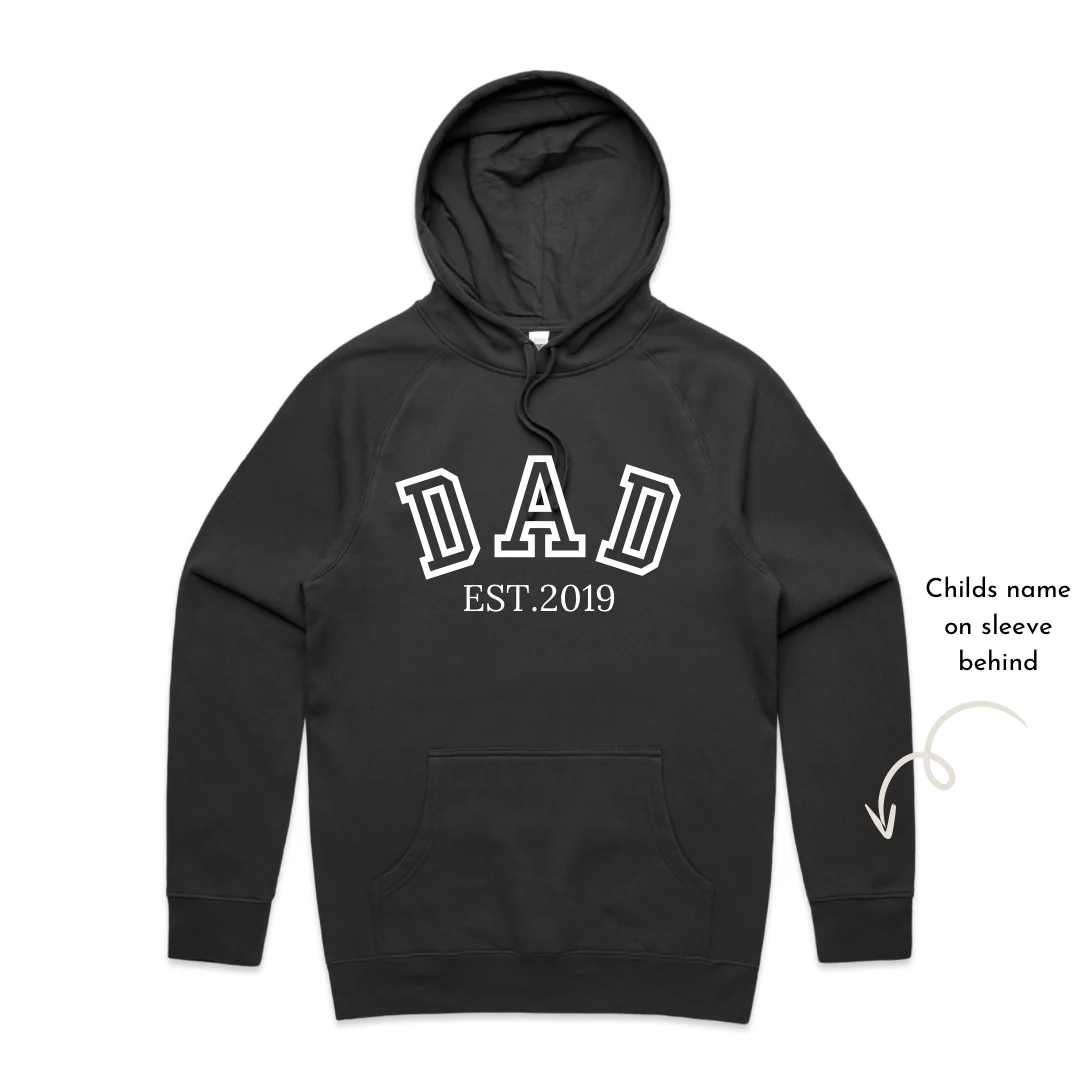 MLW by Design - Dad EST. Hoodie | Various Colours - Image 6
