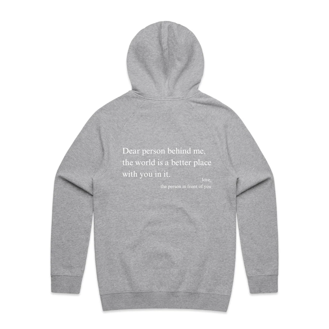 MLW By Design - Dear Person Adult Fleece Hoodie | Various Colours - Image 3
