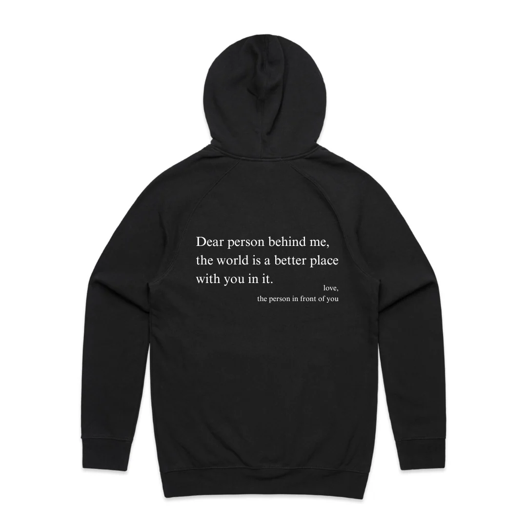 MLW By Design - Dear Person Adult Fleece Hoodie | Various Colours - Image 4