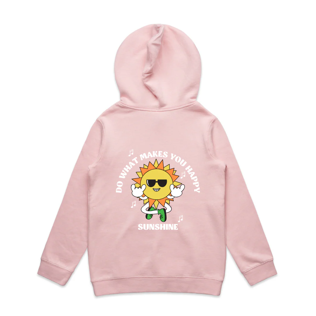MLW By Design - Do What Makes You Happy Fleece Hoodie | Various Colours - Image 2