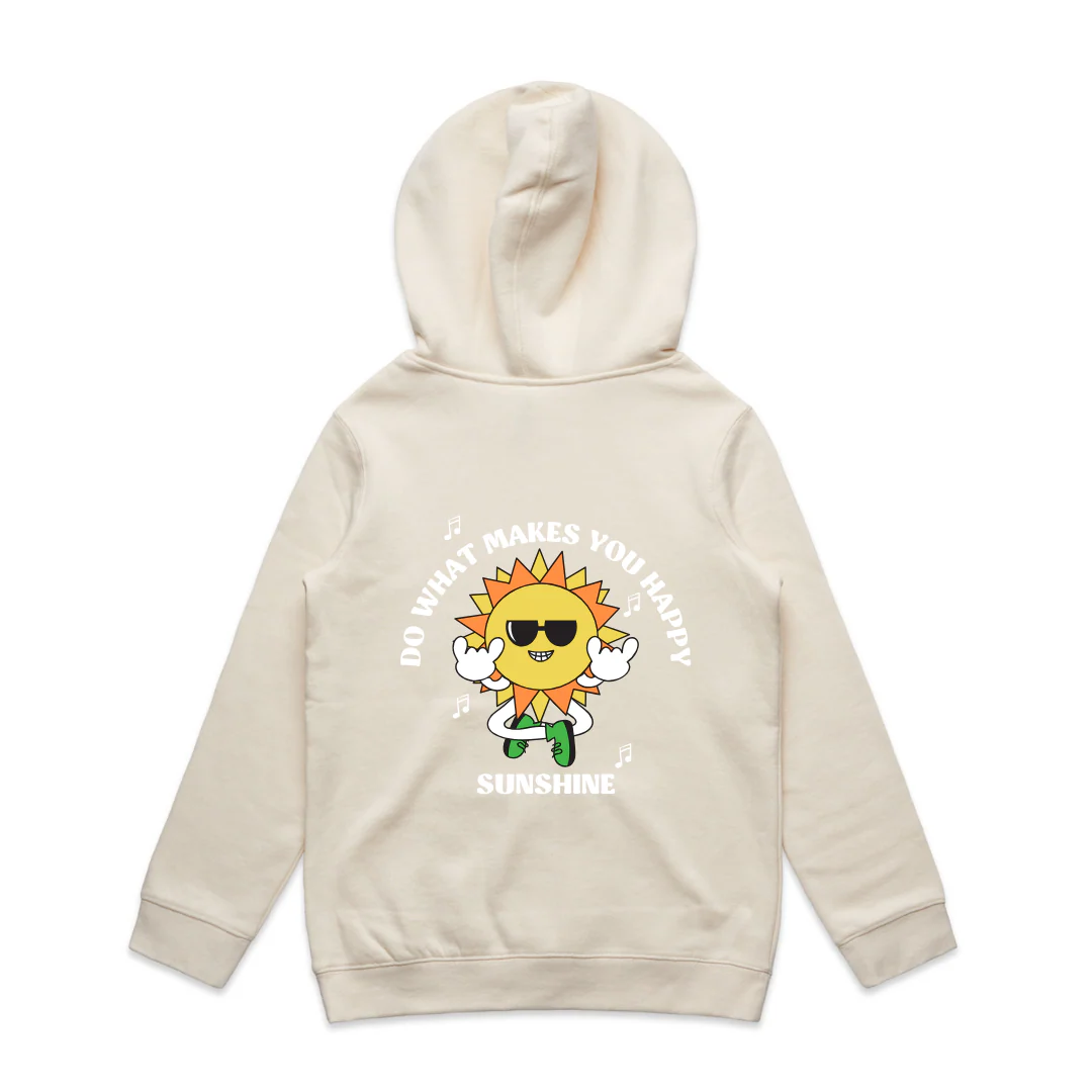 MLW By Design - Do What Makes You Happy Fleece Hoodie | Various Colours - Image 3