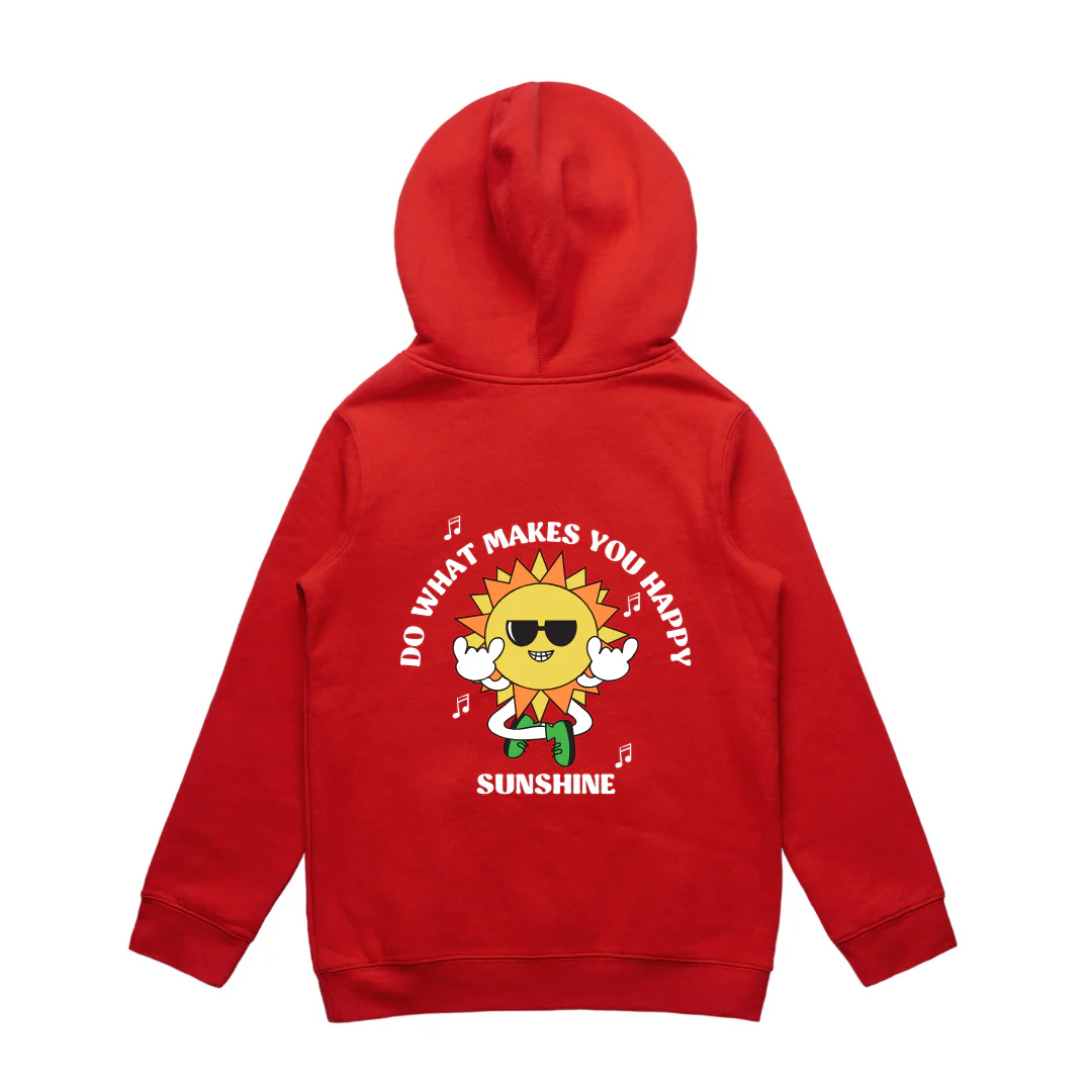 MLW By Design - Do What Makes You Happy Fleece Hoodie | Various Colours - Image 4