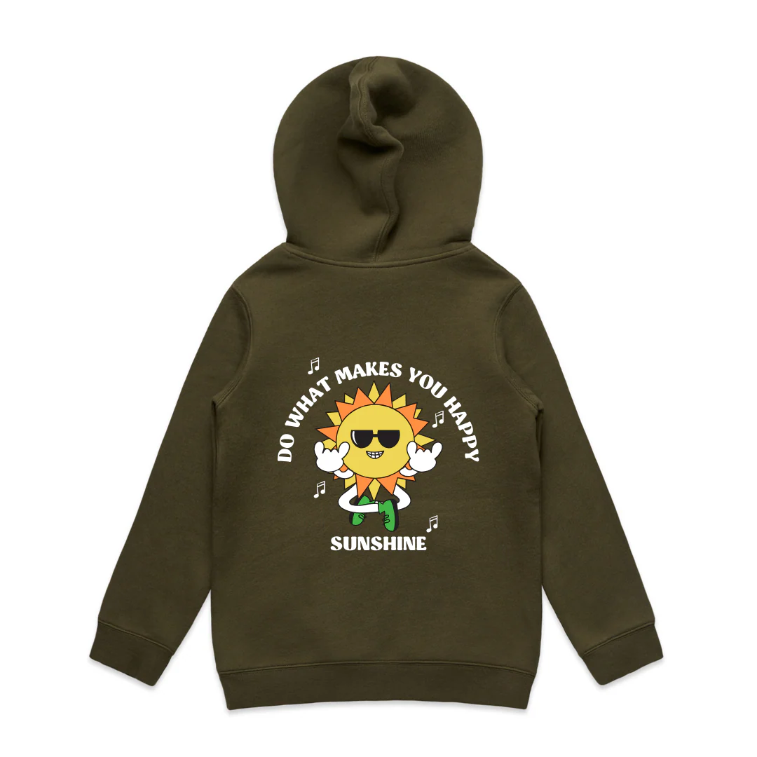 MLW By Design - Do What Makes You Happy Fleece Hoodie | Various Colours - Image 5
