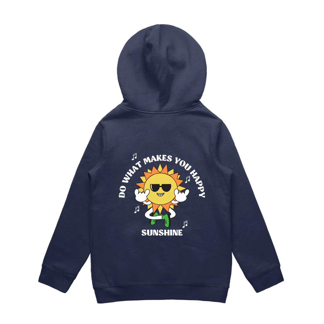 MLW By Design - Do What Makes You Happy Fleece Hoodie | Various Colours - Image 6