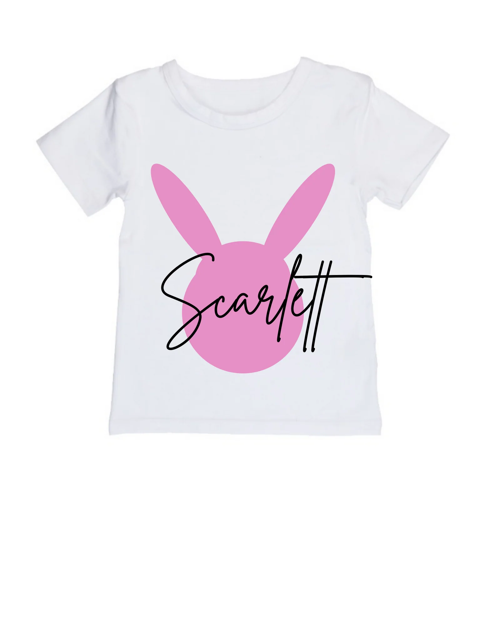 MLW By Design - Easter Personalised Tee | Pink - Image 2
