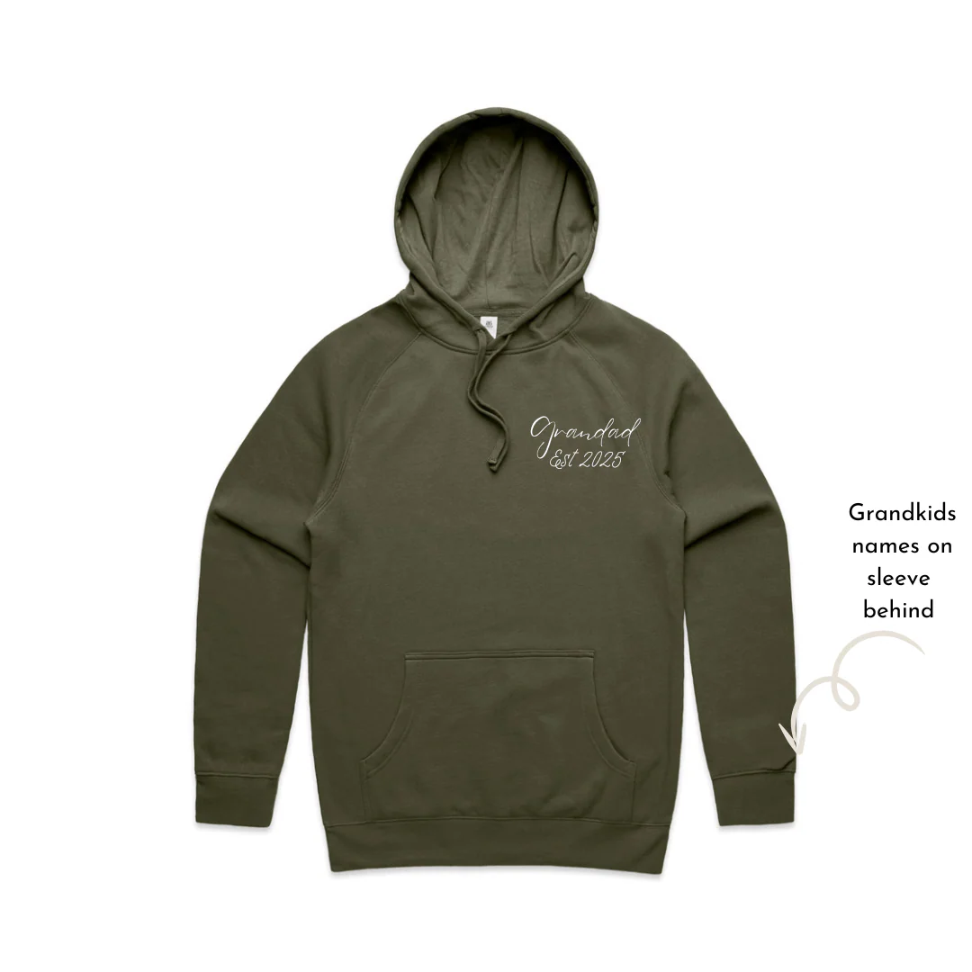 MLW By Design - Established GRANDAD Adult Hoodie | Various Colours - Image 3