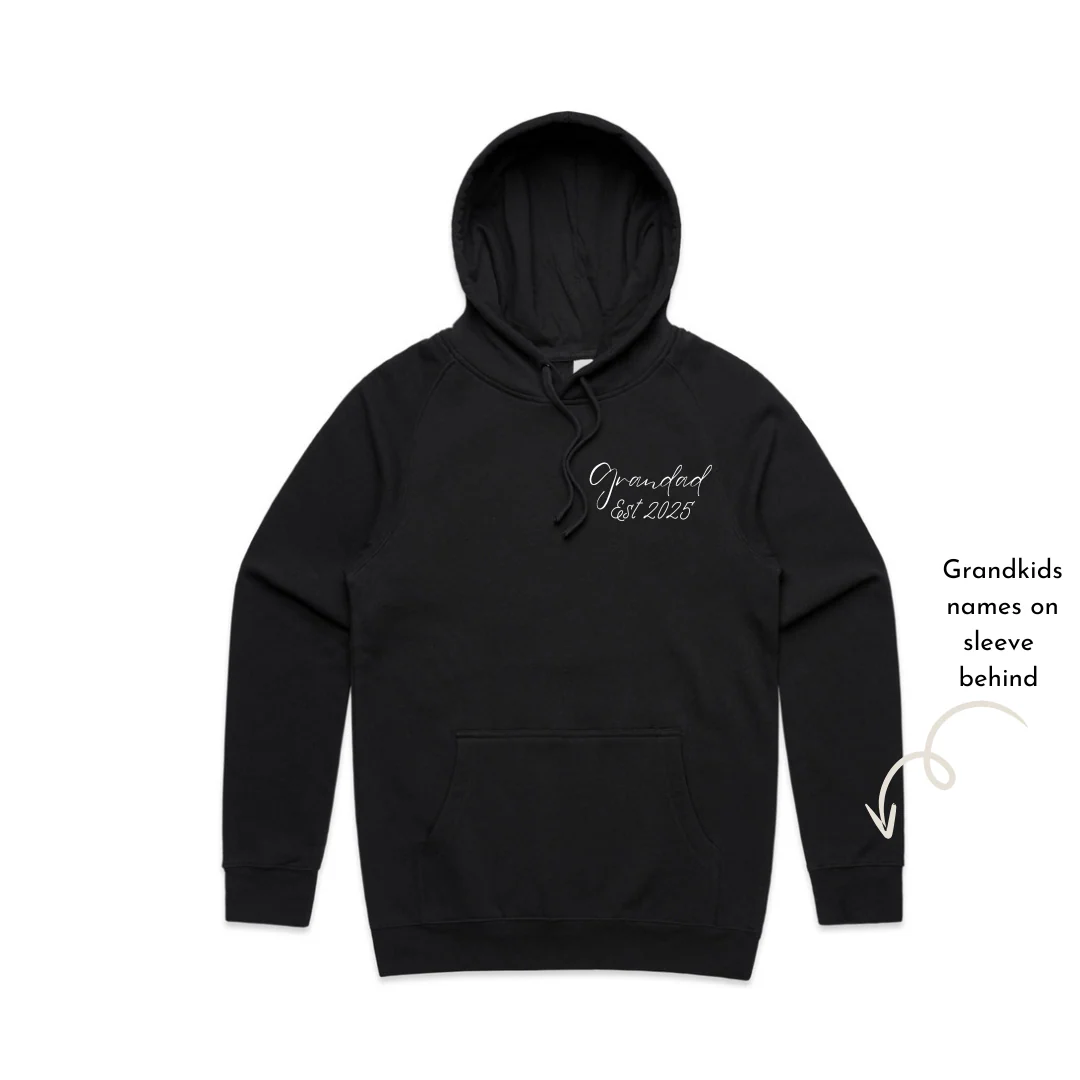 MLW By Design - Established GRANDAD Adult Hoodie | Various Colours - Image 4