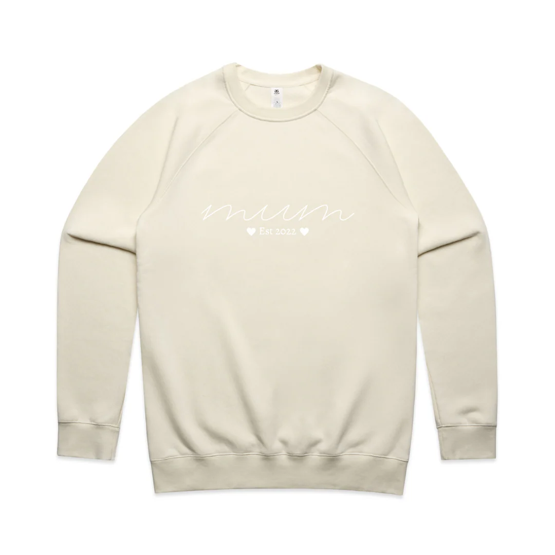 MLW By Design - Personalised Established MUM Adult Crew | Various Colours - Image 4