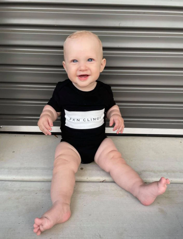 MLW By Design - FKN CLINGY™ Bodysuit | White Print | Various Colours - Image 6