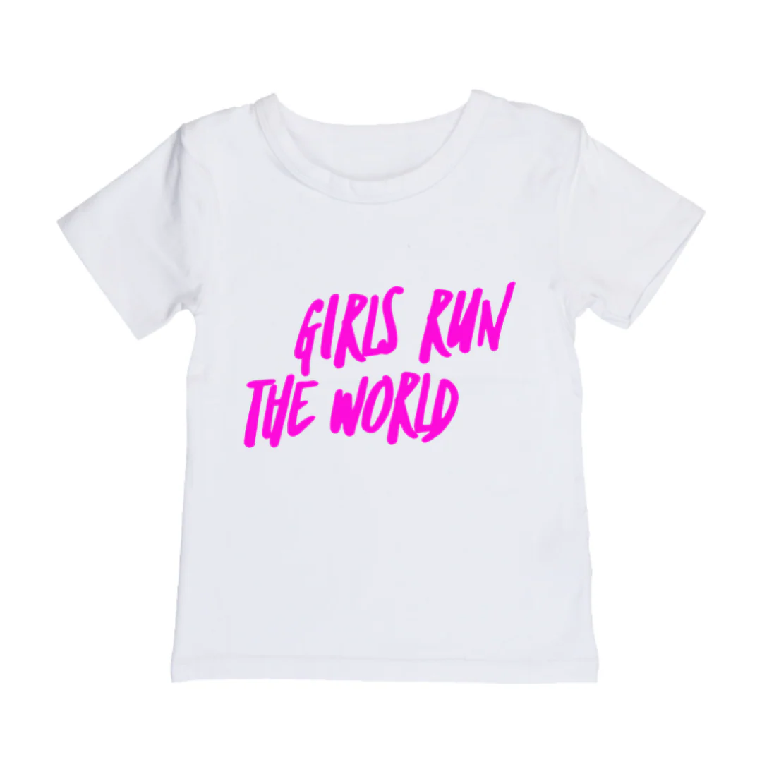MLW By Design - Girls Run The World Tee | White or Black - Image 2