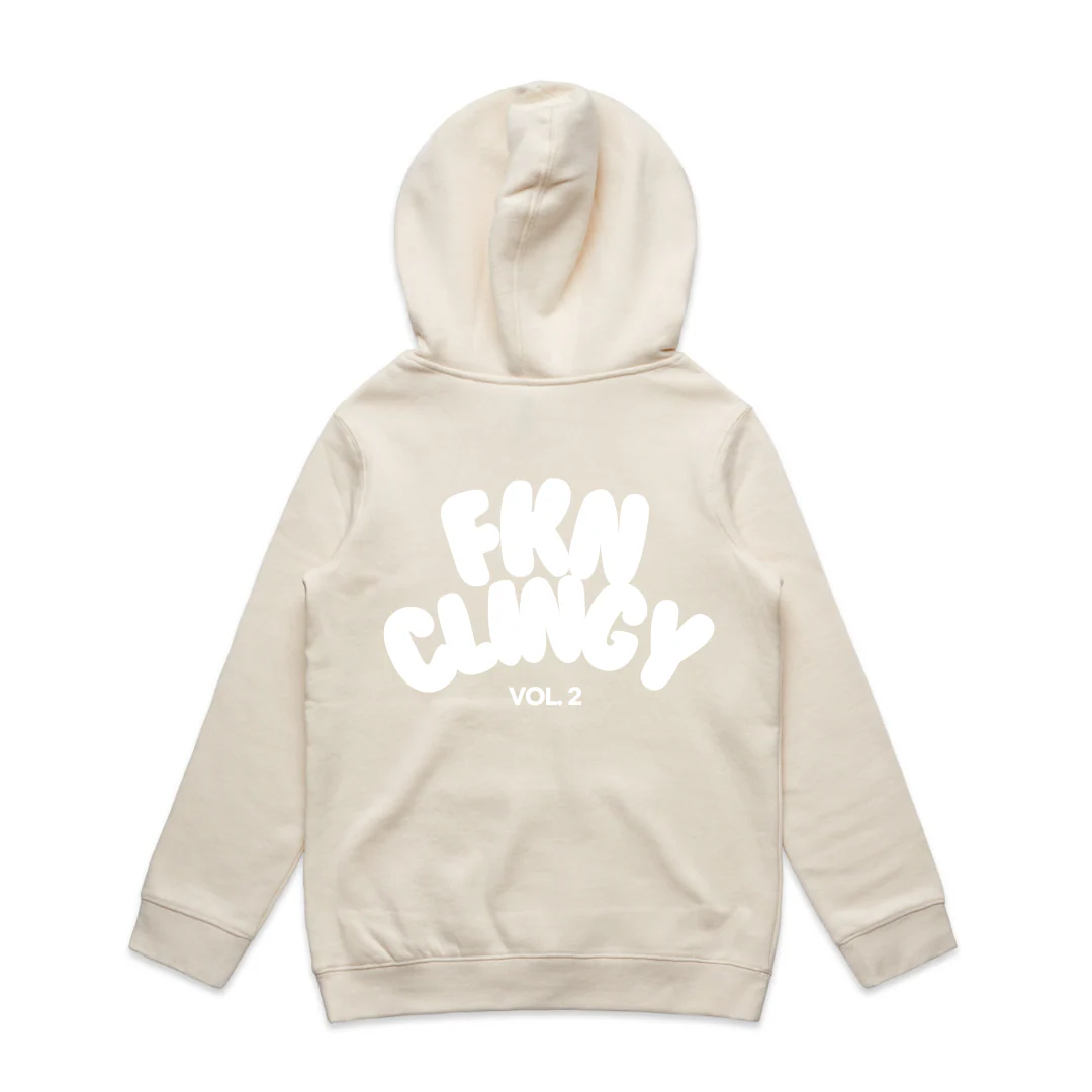 MLW By Design - FKN Clingy Vol. 2 Kids Fleece Hoodie | Various Colours - Image 3