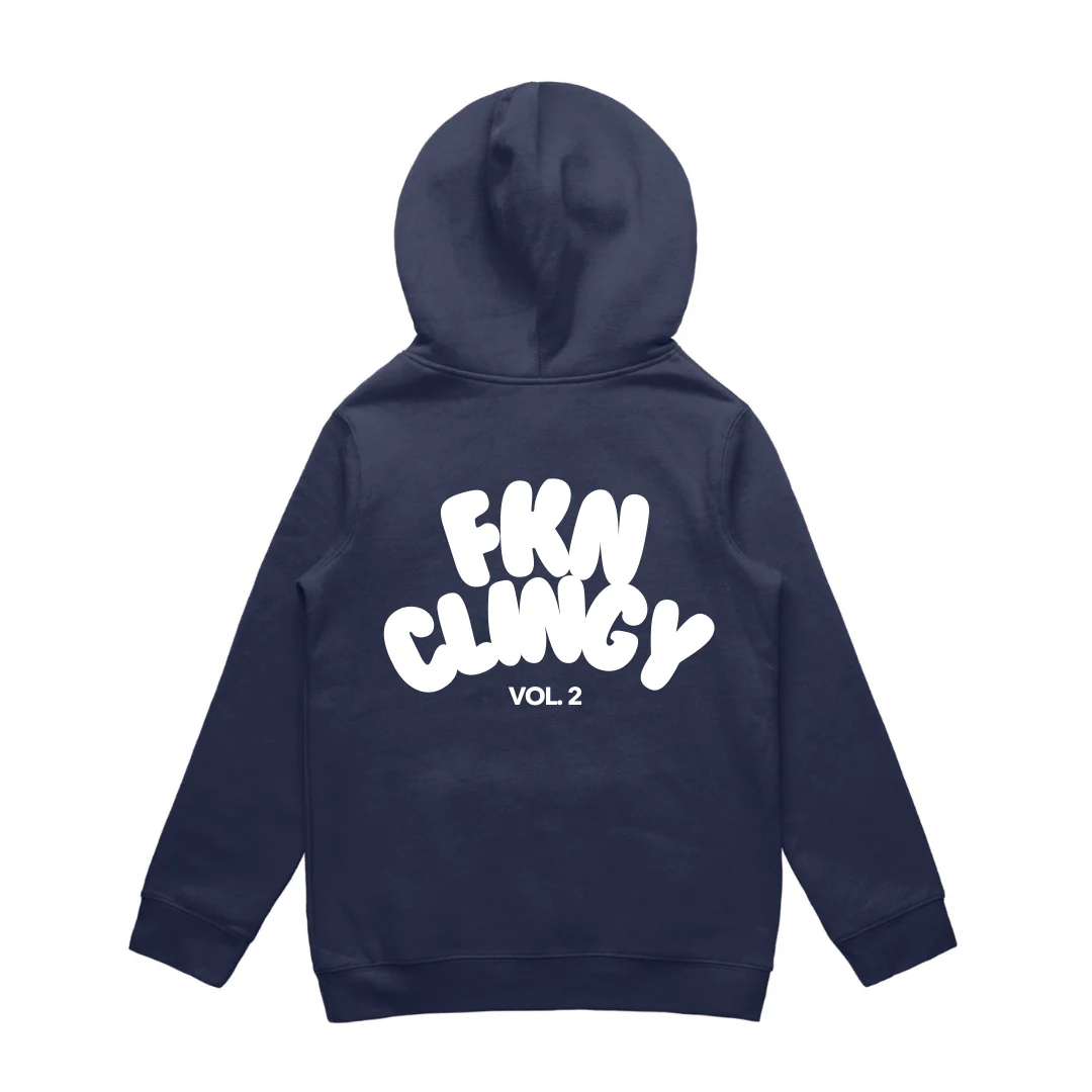 MLW By Design - FKN Clingy Vol. 2 Kids Fleece Hoodie | Various Colours - Image 5