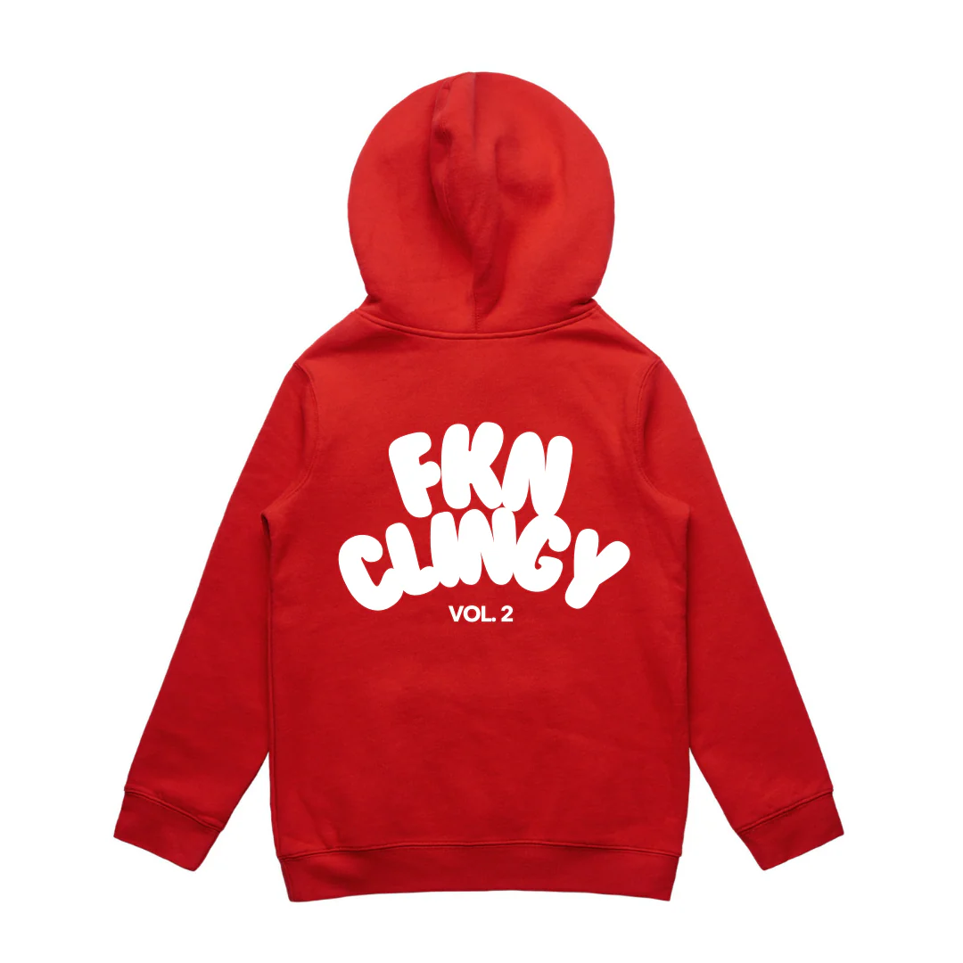 MLW By Design - FKN Clingy Vol. 2 Kids Fleece Hoodie | Various Colours - Image 8