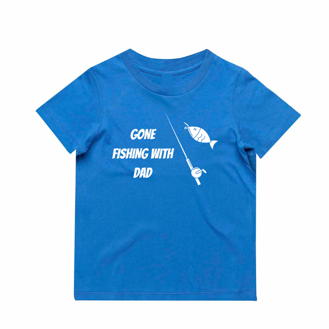 MLW By Design - Gone Fishing Tee | Various Colours - Image 3