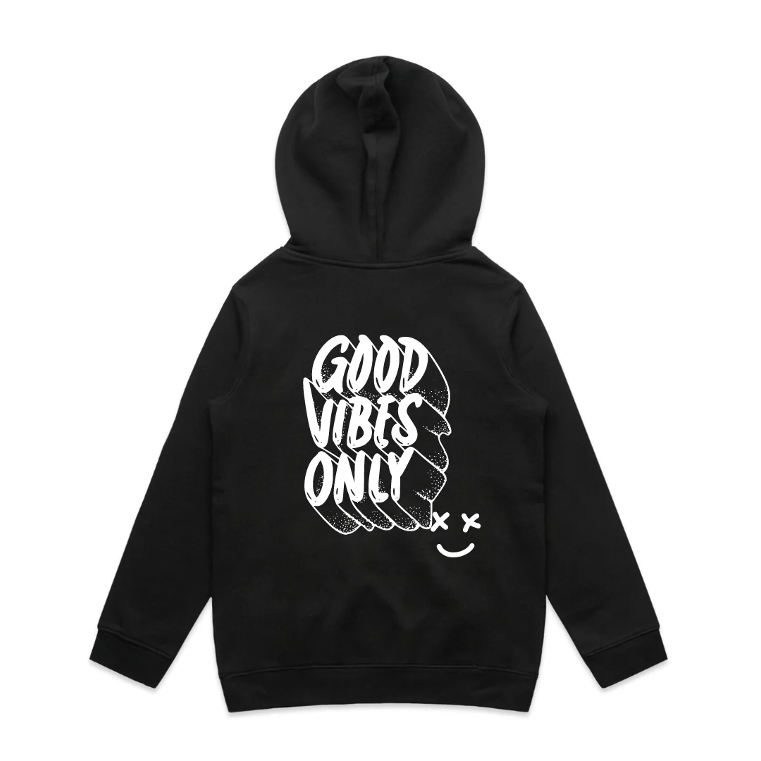MLW By Design - Good Vibes Only Fleece Hoodie | Various Colours - Image 2