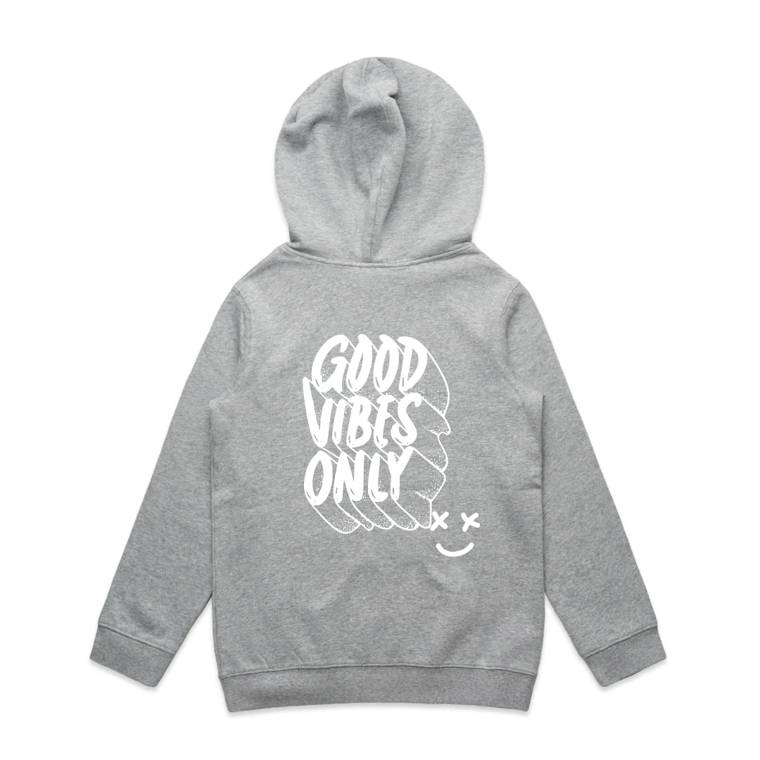 MLW By Design - Good Vibes Only Fleece Hoodie | Various Colours - Image 3