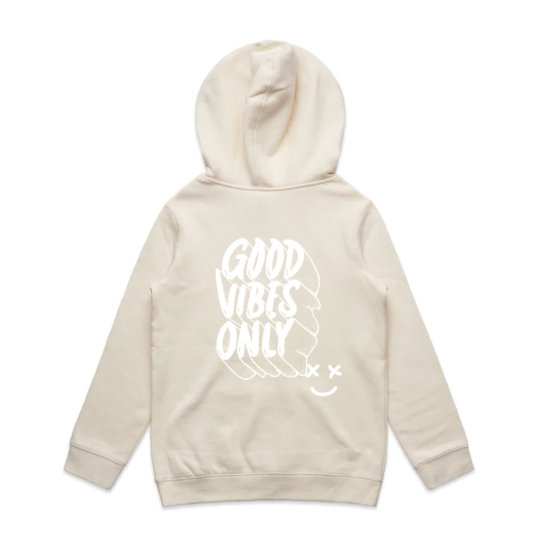 MLW By Design - Good Vibes Only Fleece Hoodie | Various Colours - Image 6