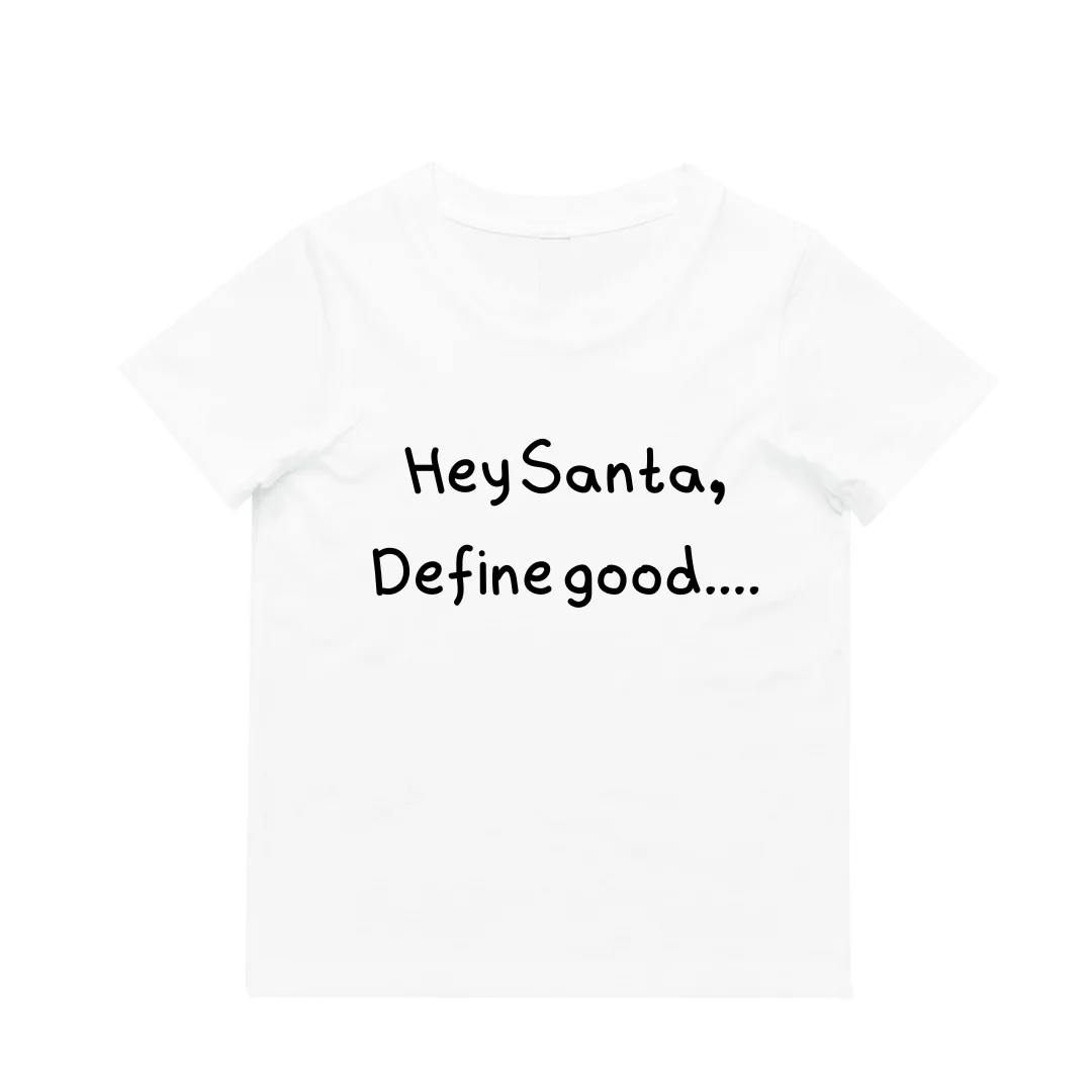 MLW By Design - Hey Santa Tee | Various Colours - Image 3
