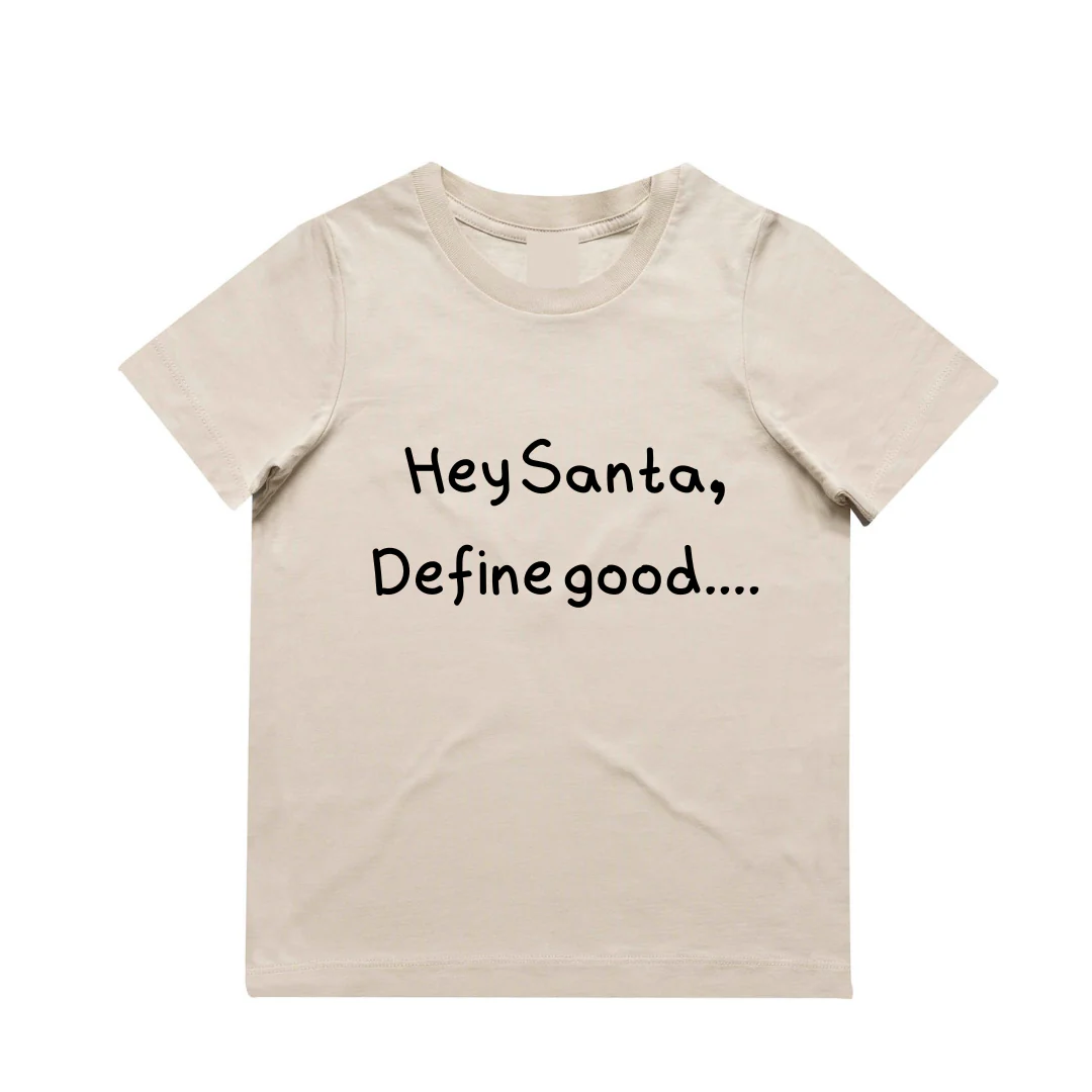 MLW By Design - Hey Santa Tee | Various Colours - Image 4