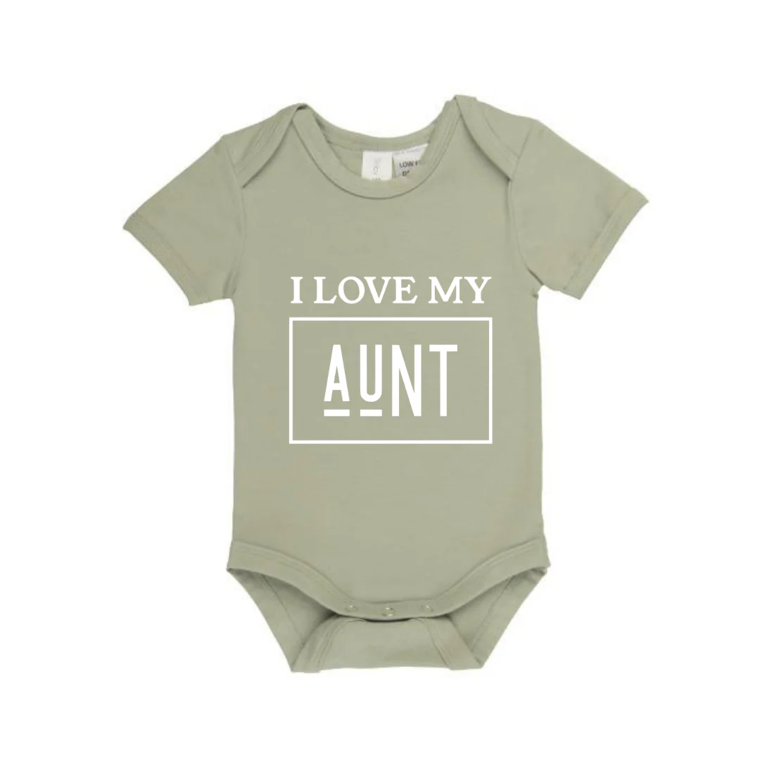 MLW By Design - I Love My Uncle / Aunt Bodysuit | Various Colours - Image 7