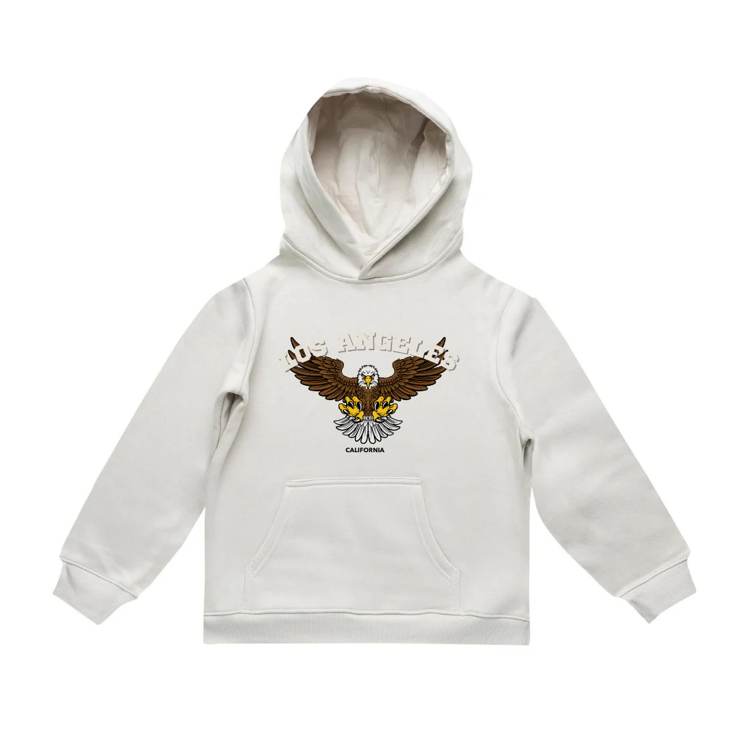 MLW By Design - LA Eagles Kids Fleece Hoodie | Various Colours - Image 2