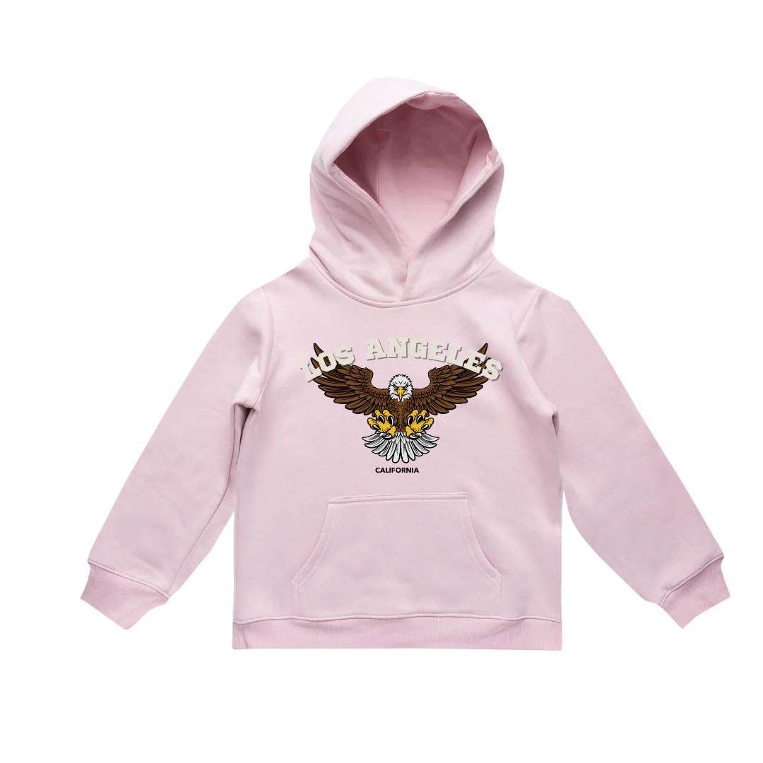 MLW By Design - LA Eagles Kids Fleece Hoodie | Various Colours - Image 3