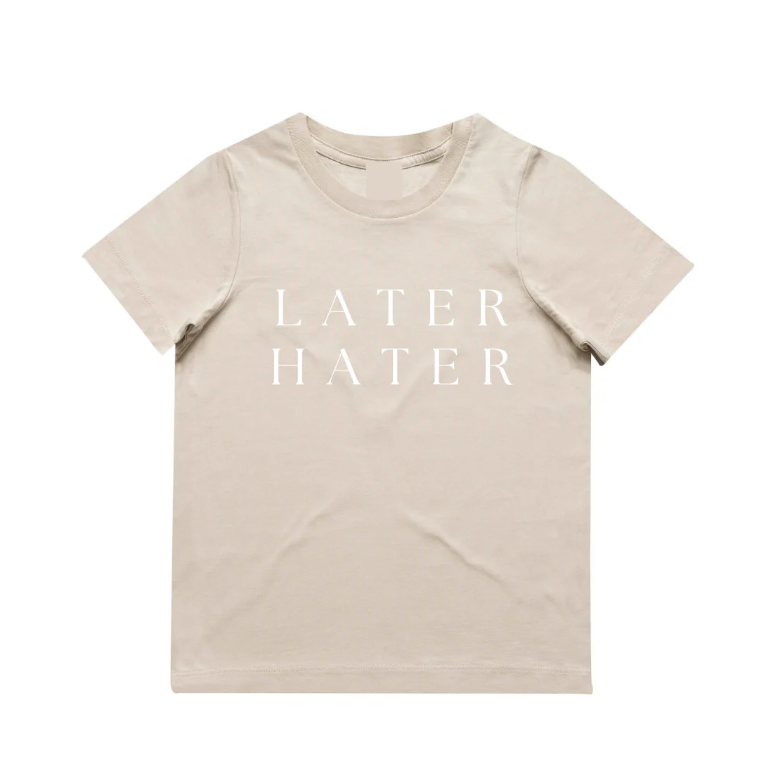 MLW By Design - Later Hater Tee | Various Colours - Image 3