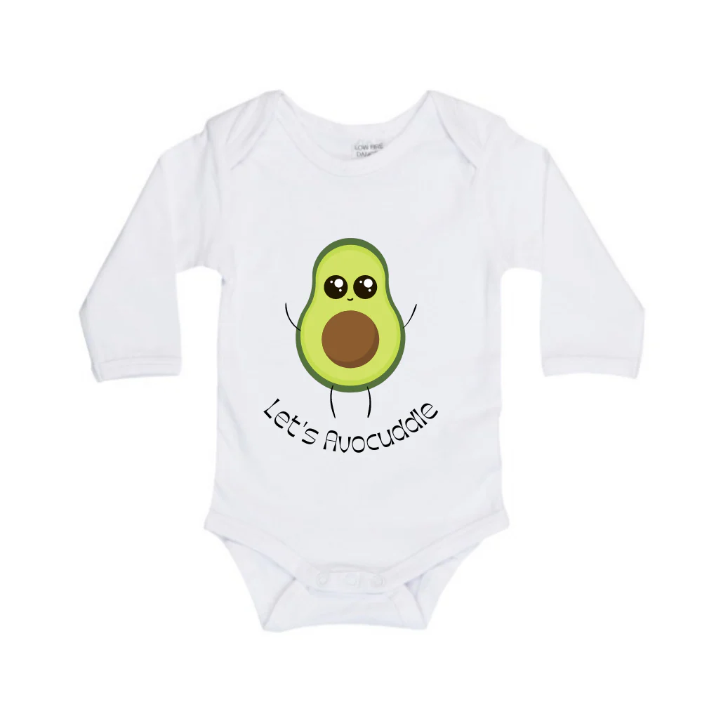 MLW By Design - Let's Avocuddle Bodysuit | White - Image 2