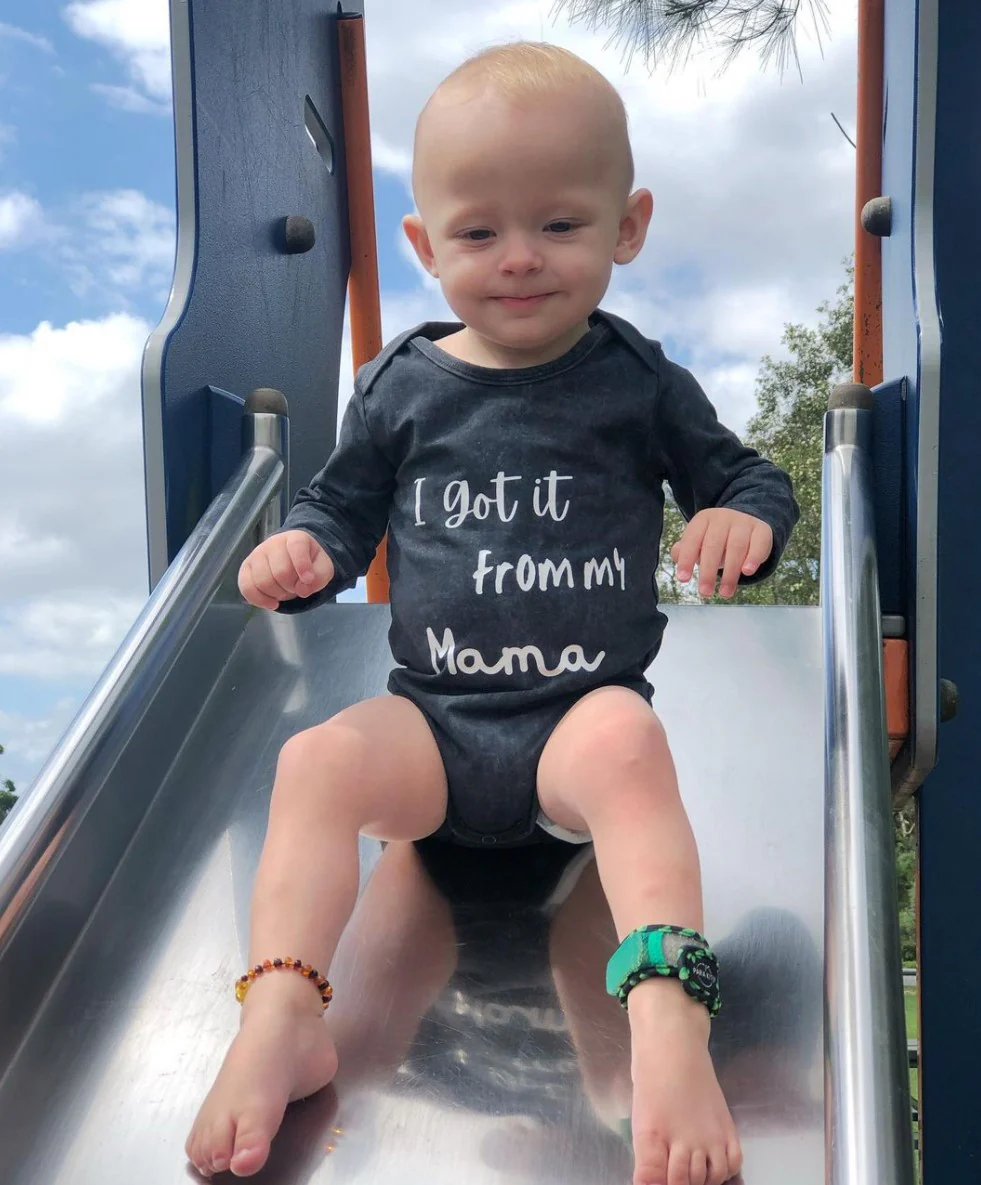 MLW By Design - Like Mama Stonewash Bodysuit | Black or Sand - Image 2