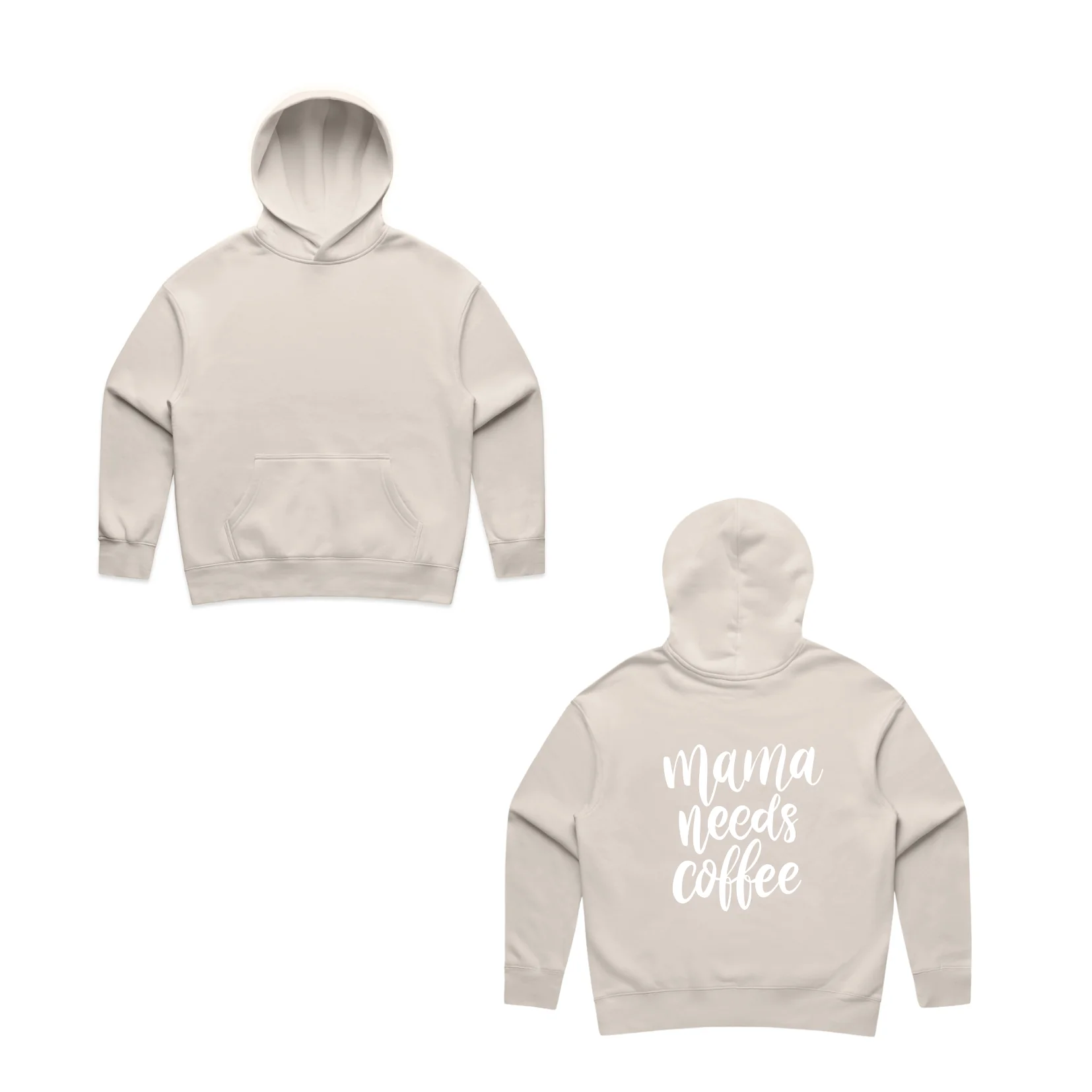 MLW By Design - Mama Needs Coffee Relax Hoodie | Various Colours - Image 5